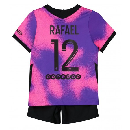 Divisa di Calcio Paris Saint Germain Rafinha 12 Bambino Fourth Jordan 2021